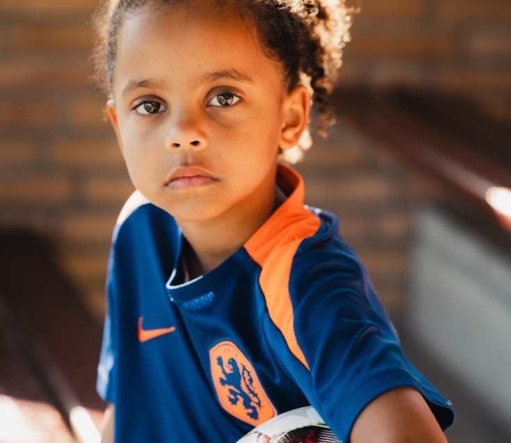 Voetbal 1 meisje
